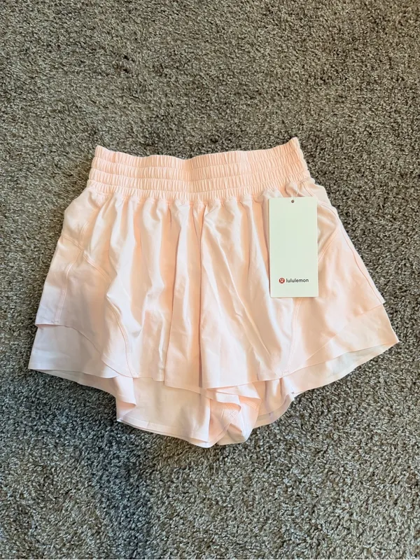 Lululemon Shake It Out High-Rise Run Short 2.5" size xs LW7DKOS PIAR NWT - Image 6