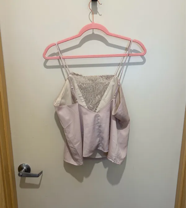 Tobi Lace satin tank top - Image 3