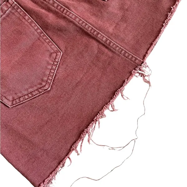 Free People We The Free Plum Zipper Front Mini Skirt - Image 4