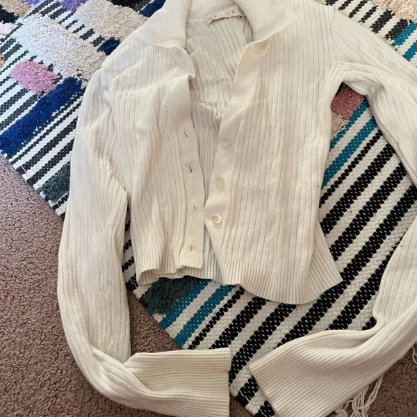 Meshki small cream button down - Image 4