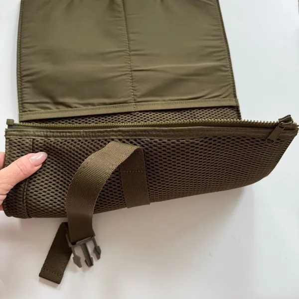 Dagne Dover Joey Changing olive Green Easy Clean Travel TOP PART ONLY - Image 5
