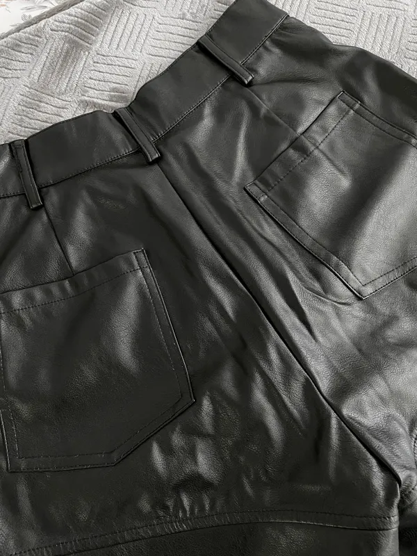 Revolve The Femm Faux Leather Shorts - Image 5