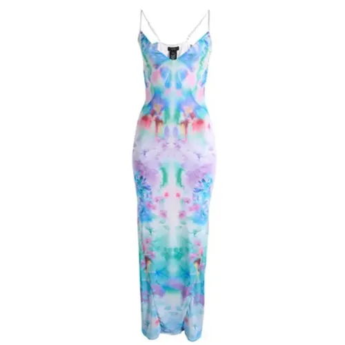 AFRM Alyson Mesh Panel Maxi Dress Size XS - Image 4