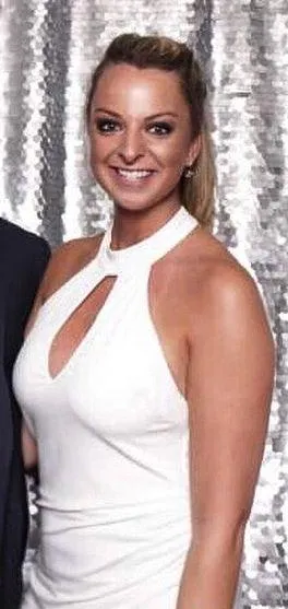 White Keyhole Dress - Image 3