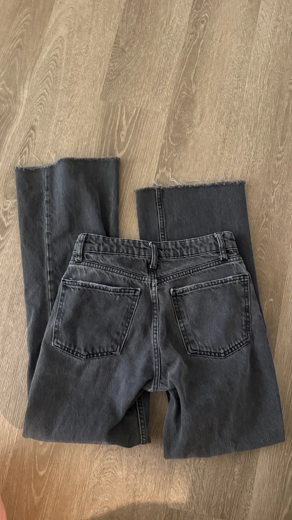 ZARA Black Straight Jeans - Image 4