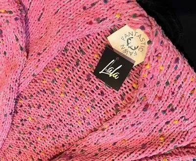 Pink And Rainbow Sweater - Image 3