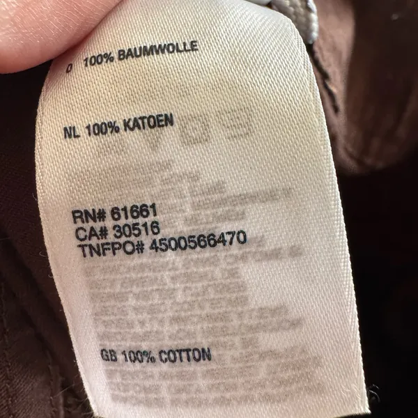 The North Face‎ Hiking Utility Cargo Pants Sz 8 in Brown - Image 8