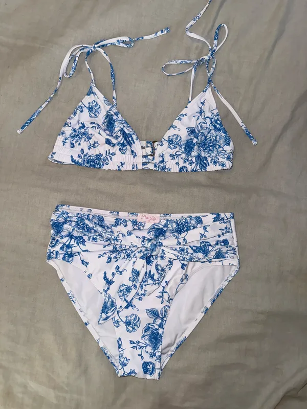 Pink Lily Bikini Set - Image 3