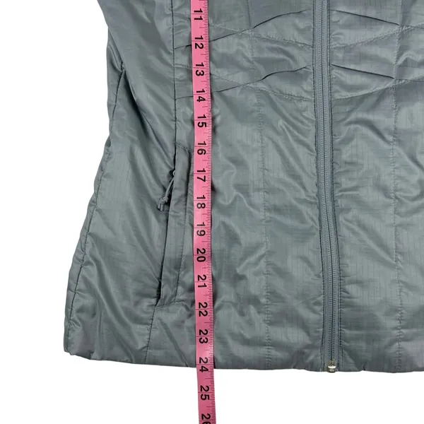 Columbia Omni-Heat Grey Ripstop‎ Puffer Jacket Womens XS Full Zip Insulated Coat - Image 5