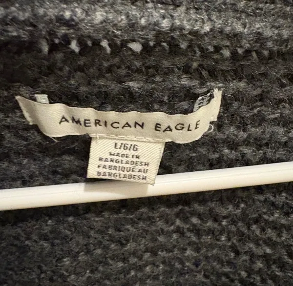 American Eagle Outfitters Charcoal Cardigan - Image 6