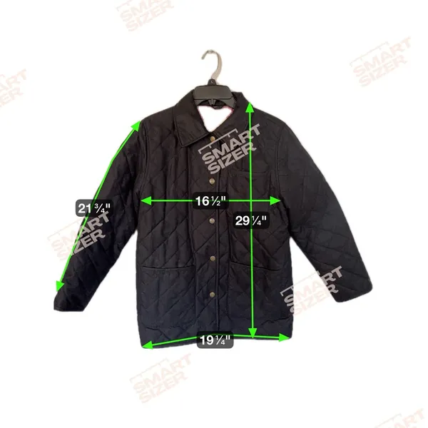 Eddie Bauer Women’s Black Quilted Snap Button Jacket - Image 3
