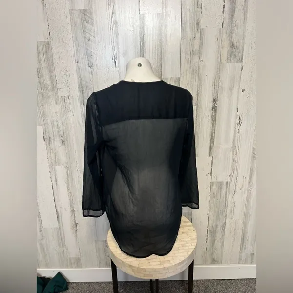Black blouse Black Size L - Image 3