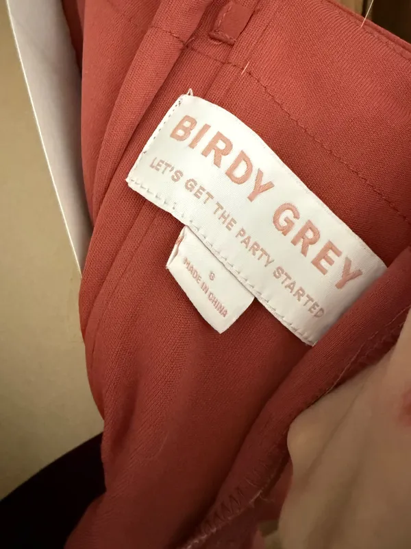 Birdy Grey Dress Bridesmaid Rose - Image 5