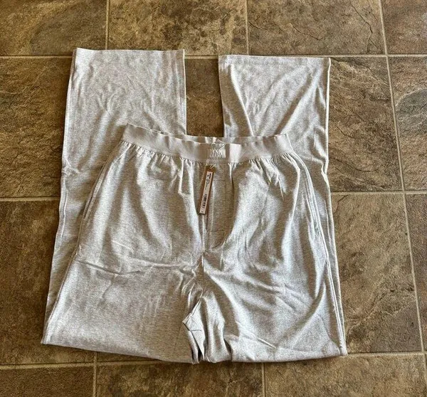 Boyfriend Loose Pant Size Medium Light Heather Grey - Image 4