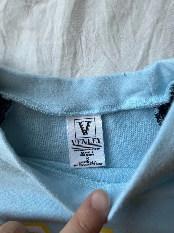 Vintage Shirt Blue - Image 3