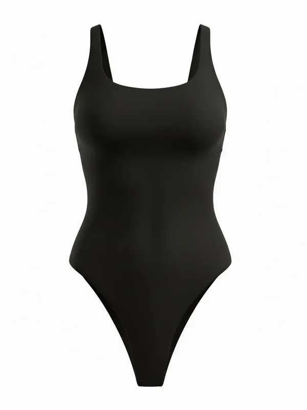 NWT Icon Swim One-Piece Thong Swimsuit M - Image 4