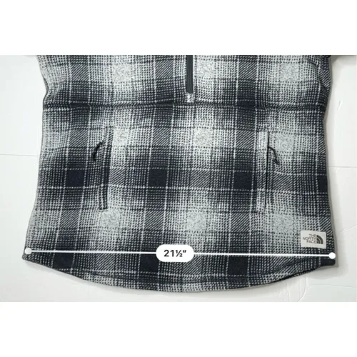 The North‎ Face Crescent Hooded Pullover Buffalo Plaid Hike Camp LATHE Gorpcore - Image 8