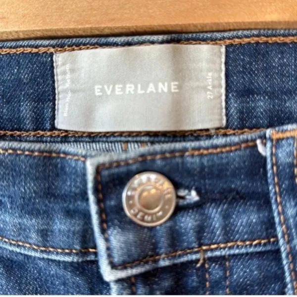 Everlane Ankle Distressed Jeans - Image 4