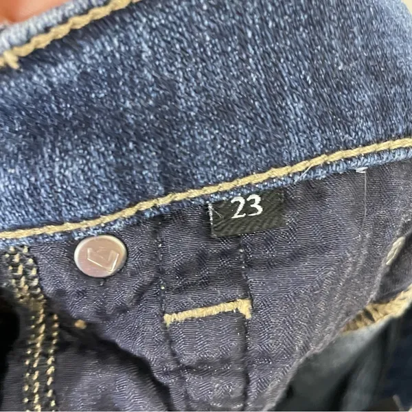 7 For All Mankind High Waist Slim Kick Jeans - Image 11