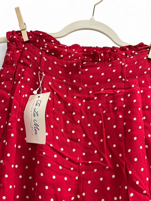 Flynn Skye Red and white polka dot pants - Image 2