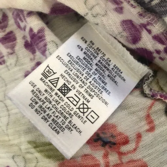 5/$30 🎈 Anthropologie Postmark women’s small cultivar floral tank top - Image 6