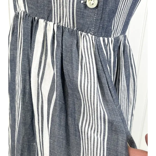 Abercrombie & Fitch Sundress Womens Medium‎ Square Neck Summer Beach Coastal - Image 10