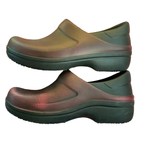 CROCS Neria Pro II Dual Comfort Slip-on Clogs - Like New - Image 8