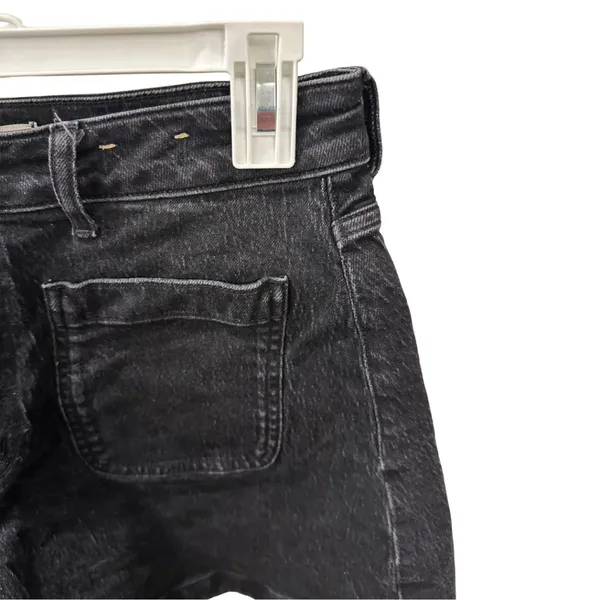 Madewell Curvy High Rise Black Sailor Shorts (Size 29) - Image 7