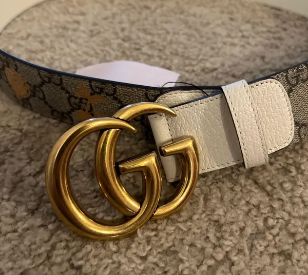 Gucci GG 40 Strawberry and Cherry Belt size 95 - Image 5