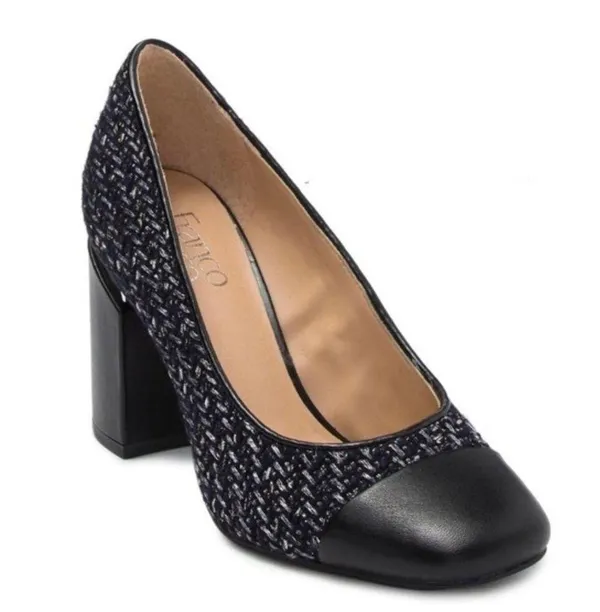 NEW Roller Knit Square-Toe Pumps, Size 7.5 New w/o Box - Image 2