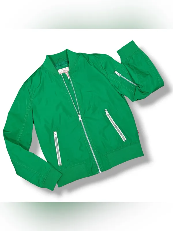 Levi’s Melanie Lightweight Bomber Flight Jacket Green Small Streetwear Blokecore - Image 13