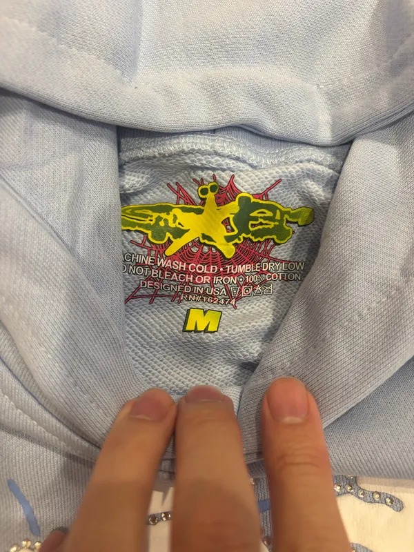 Spyder hoodie Blue size M - Image 3