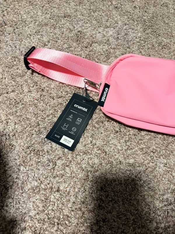 Pink Crumbl belt bag - Image 2
