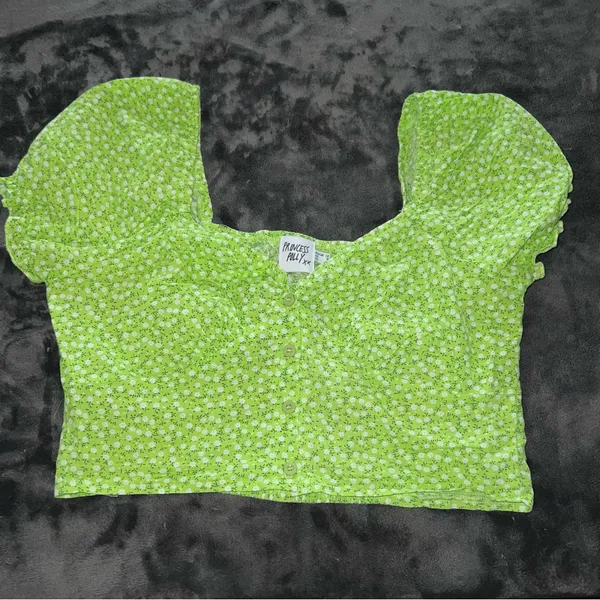 Princess Polly Laguna Top in Green Size 8 - Image 6