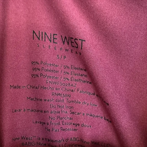 Nine West Purple and White Pajama Set - Image 2