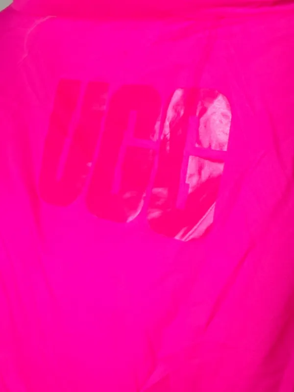 UGG Reversible Pink Puffer Vest - Image 6