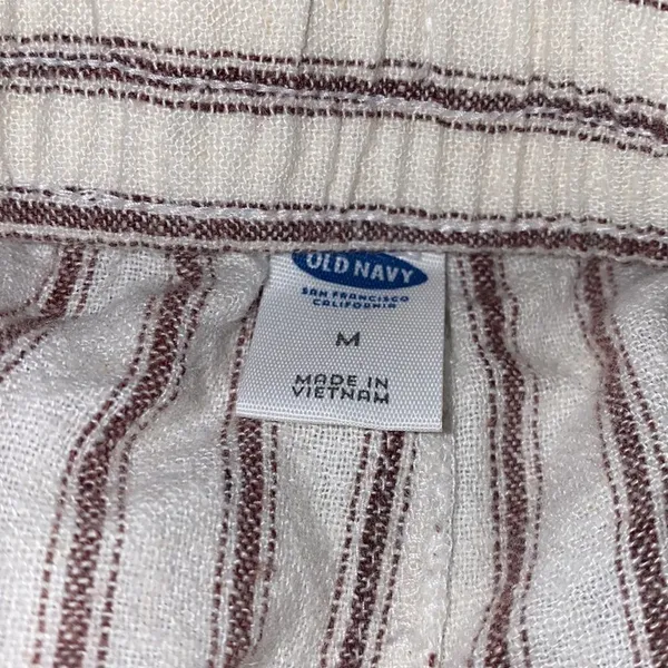 ✨ Old Navy Mid Rise Linen Blend Cropped Pants✨ - Image 4