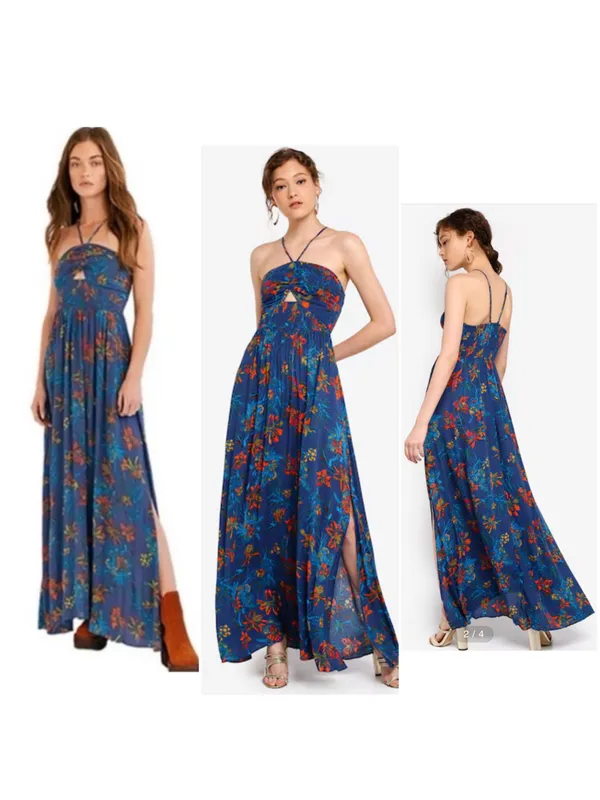 FREE PEOPLE maxi dress, size M - Image 3