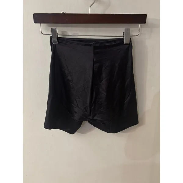 Cabernet Black Elastic Shapewear Slimming Shorts M PinUp Bodycon Film Noir Retro - Image 2