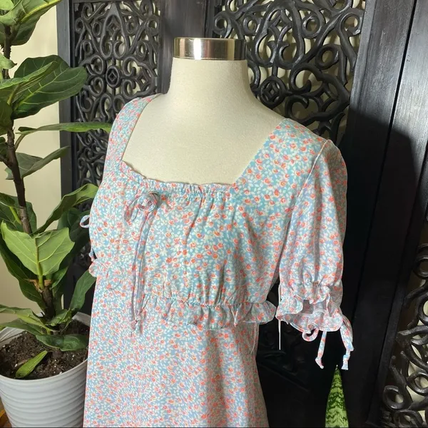 City Vibe Floral Print Baby Doll Dress - Image 2