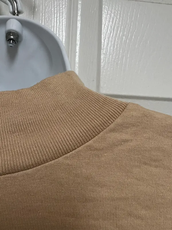 Essential s Fear If God Sand Crewneck Long Sleeve T-Shirt - Image 5