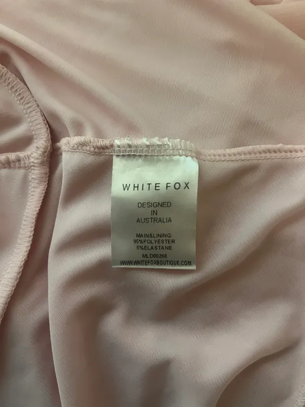 White Fox Mini Dress - Image 4