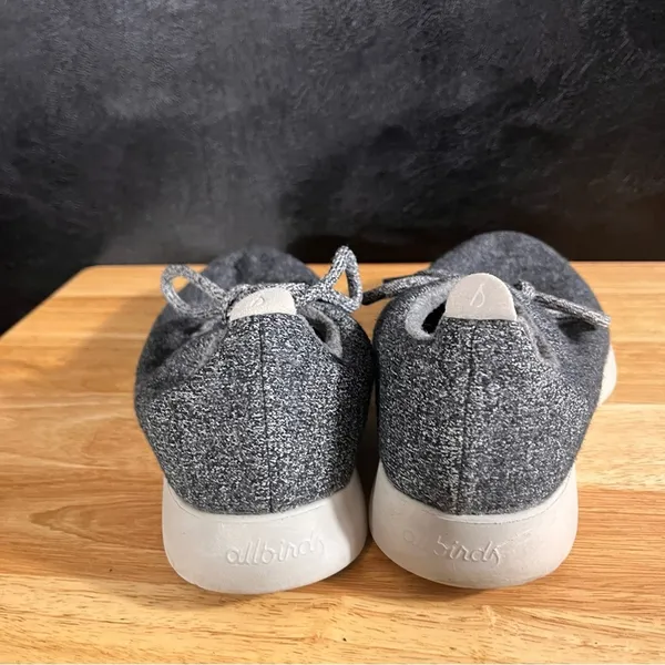 Allbirds Gray The Wool Runner Sneakers Size 8‎ - Image 5