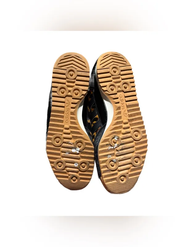 Adidas SL 72 OG Leopard Print Collegiate Green Women's 7 Fur Sneaker Low Top - Image 4