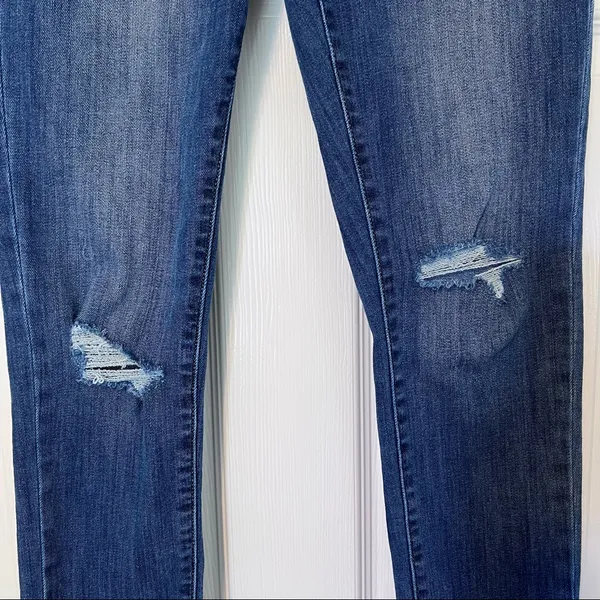 Juicy Couture jeans mid-rise frayed hem size 2 - Image 13