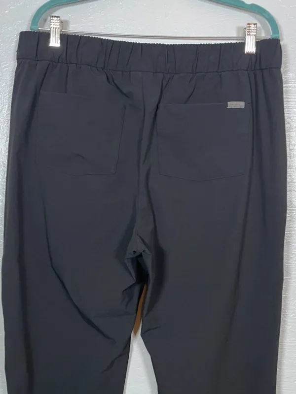 Figs Pro Women XL Black Scrub Trouser Pant Stretch Pockets Straight Leg Medical - Image 6