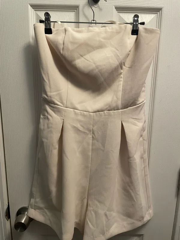 TJ Maxx Cream Romper - Image 2