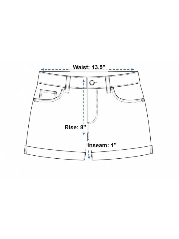 Edikted Womens Swim Cover Shorts Eyelet Floral Pull On Cotton Red S - Image 5