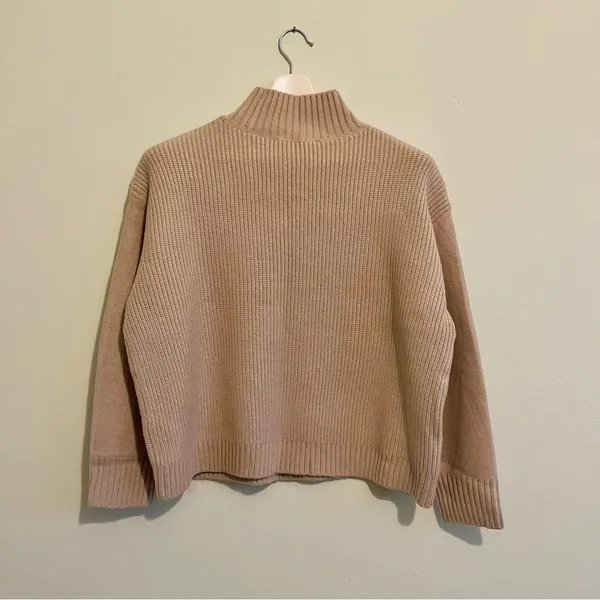LOFT Turtleneck Cable Sweater - Image 2
