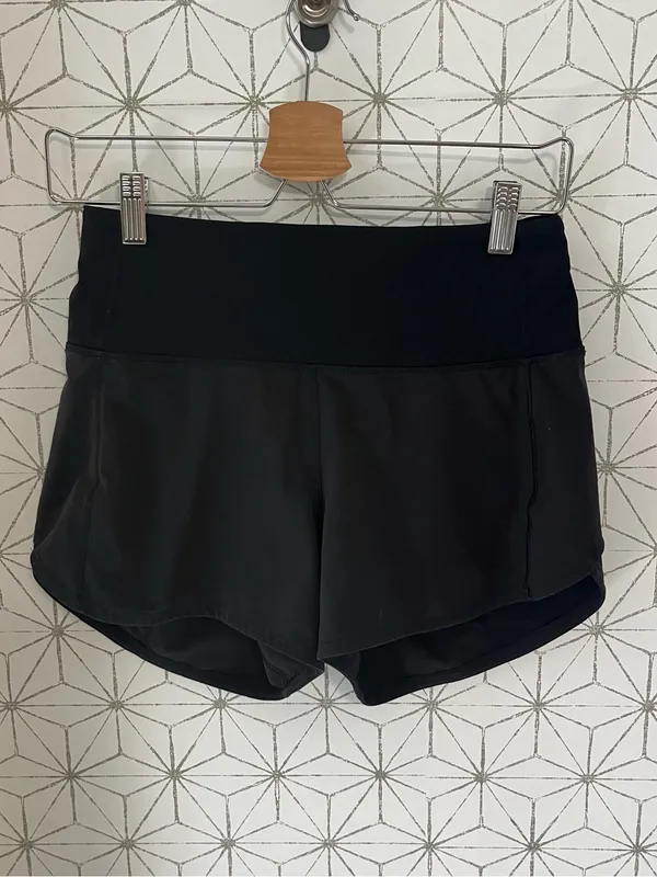 Lululemon High Rise Speed Short Black - Image 2